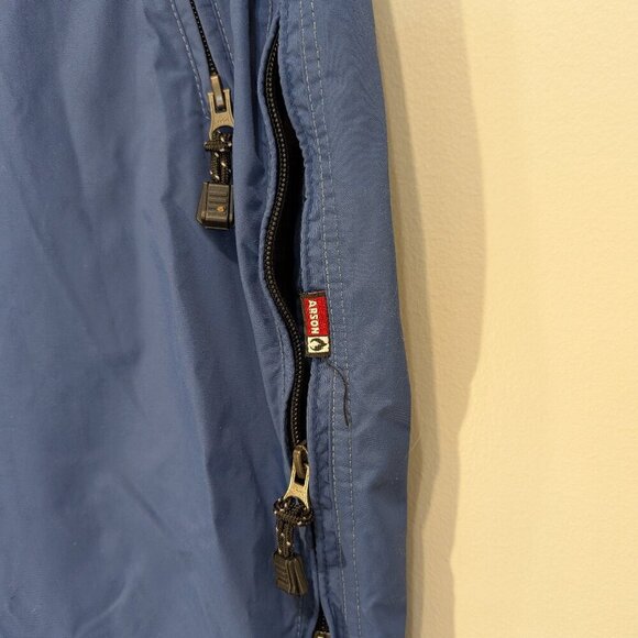 Arson Ski Pants Blue Vented Pockets Fleece Lined Winter Snow Ski Gear - Size S - Picture 6 of 9